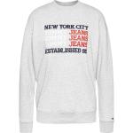 Tommy Jeans Oversized Flag Repeat Sweatshirt Grigio XS Donna