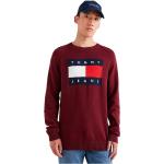 Tommy Jeans Regular Flag Sweater Rosso XL Uomo