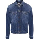 Giacche jeans scontate blu L di cotone per Uomo Tommy Hilfiger 
