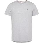 Magliette & T-shirt grigie L di cotone Bio mezza manica con manica corta per Uomo Tommy Hilfiger 