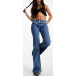 Tommy Jeans - Sophie - Jeans a zampa lavaggio medio a vita bassa-Blu