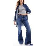 Tommy Jeans - Sophie - Jeans dritti a vita bassa lavaggio scuro-Blu