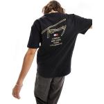 Magliette & T-shirt scontate nere XXS a girocollo mezza manica con scollo rotondo per Uomo Tommy Hilfiger 