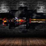 Quadri art déco Formula 1 Red Bull Racing 