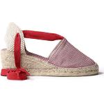 Sandali artigianali rossi numero 35,5 per Donna Toni Pons 