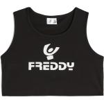Top scontati neri 24 mesi di cotone per bambina Freddy di Freddy.com 