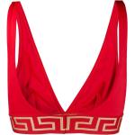 Top bikini rossi per Donna Versace 