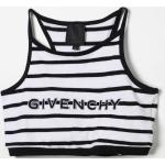 Top bianchi a righe per bambina Givenchy di Giglio.com 