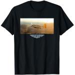 Top Gun Maverick Plane Sunset Maglietta