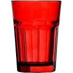 Bicchieri 360 ml rosso fuoco da acqua 