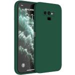 Custodie Galaxy Note 9 verde scuro in silicone 