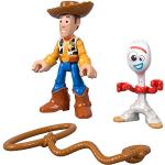 Imaginext Disney Pixar Toy Story 4 Woody e Forky, Mini Personaggi, per Bambini da 3+ Anni, GBG90