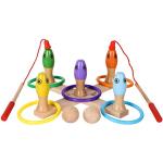 Giochi lancio degli anelli di legno per bambini per età 2-3 anni 