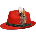 Cappelli tirolesi 57 etnici rossi Edelnice 