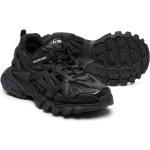 Sneakers stringate larghezza E nere numero 32 in tessuto con stringhe per Donna Balenciaga Track 