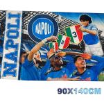 Trade Shop - Bandiera Napoli Sguardo Al Cielo Diego Armando Maradona Terzo Scudetto 90x140cm