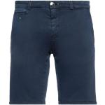 Pantaloncini blu navy di cotone di jeans per Uomo TRAMAROSSA 