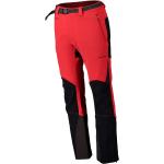 Pantaloni termici scontati rossi XL softshell antivento impermeabili traspiranti per Uomo Trangoworld 