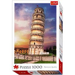 Trefl 916 10441 Turm von EA 1000 Teile, Premium Quality, für Erwachsene und Kinder ab 12 Jahren 1000pcs Pisa Tower, Coloured