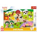 Puzzle classici a tema orso per bambini da 15 pezzi per età 2-3 anni Trefl 