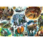 Puzzle a tema dinosauri dinosauri da 1000 pezzi Trefl Jurassic Park 