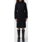 Cappotti lunghi neri 3 XL per Donna Burberry 