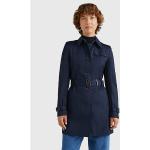 Cappotti con cintura  classici grigi 3 XL taglie comode di cotone per Donna Tommy Hilfiger Heritage 