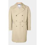 Trench scontati beige M per Uomo SELECTED Selected Homme 