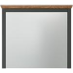 trendteam smart living - Specchio da parete - Stanton - Dimensioni di montaggio (LxAxP): 77 x 68 x 6 cm - Colore verde abete con rovere Evoke - 220945004