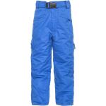 Pantaloni scontati blu in poliestere da sci per bambino Trespass di Trekkinn.com 