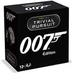 Winning Moves 0296 Gioco di domande e risposte da viaggio, Trivial Pursuit James Bond Travel Format (versione francese)