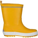 Stivali larghezza E gialli numero 25 di gomma riflettenti da pioggia per bambini Trollkids 