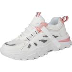 Sneakers larghezza E rosa traspiranti platform per Donna 