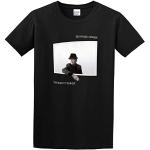 tuoshan Men's Leonard Cohen You Want It Darker Album Cotton T Shirt M