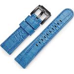 Cinturini orologi blu per Uomo con cinturino in pelle TW Steel 