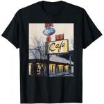 Twin Peaks Double R Diner Vintage Picture Magliett