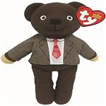 Ty Toys Mr. Bean Shirt & Tie – Beanie Baby morbido peluche – Peluche da collezione