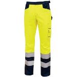 Pantaloni giallo fluo XL da lavoro U-Power 