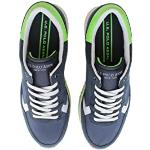 Sneakers larghezza E casual verdi numero 46 con stringhe per Uomo u.s polo assn. 
