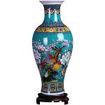 Vasi blu in ceramica diametro 46 cm 46 cm Ufengke 