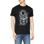 Ufficiale Guns N Roses Faded Skull T-Shirt