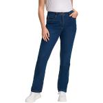Ulla Popken Jeans Regular Fit Stretch, K Pantaloni, Blu (Bleached 92), 50W / 30L Donna