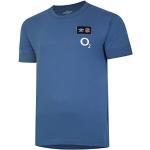 T-shirt blu da rugby per Uomo Umbro 