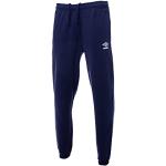 Pantaloni blu L di cotone da jogging per Uomo Umbro 