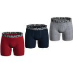Under Armour - Charged Cotton 6'' 3 Pack - Intimo XXL rosso