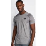 Magliette & T-shirt grigie S in poliestere mezza manica con manica corta per Uomo Under Armour 