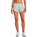 Shorts verdi S lavabili in lavatrice per Donna Under Armour Fly by 