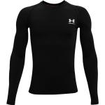 T-shirt manica lunga scontate nere per bambino Under Armour Heatgear° di Trekkinn.com 