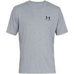T-shirt scontate L in misto cotone mezza manica da fitness per Uomo Under Armour 