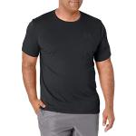 T-shirt scontate nere L in misto cotone da fitness per Uomo Under Armour 